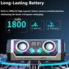 Mini Mecha Bluetooth Speaker Subwoofer RGB Ambient Light Soundbar Wireless TWS Connection Surround Music Box TF Card MP3 Player