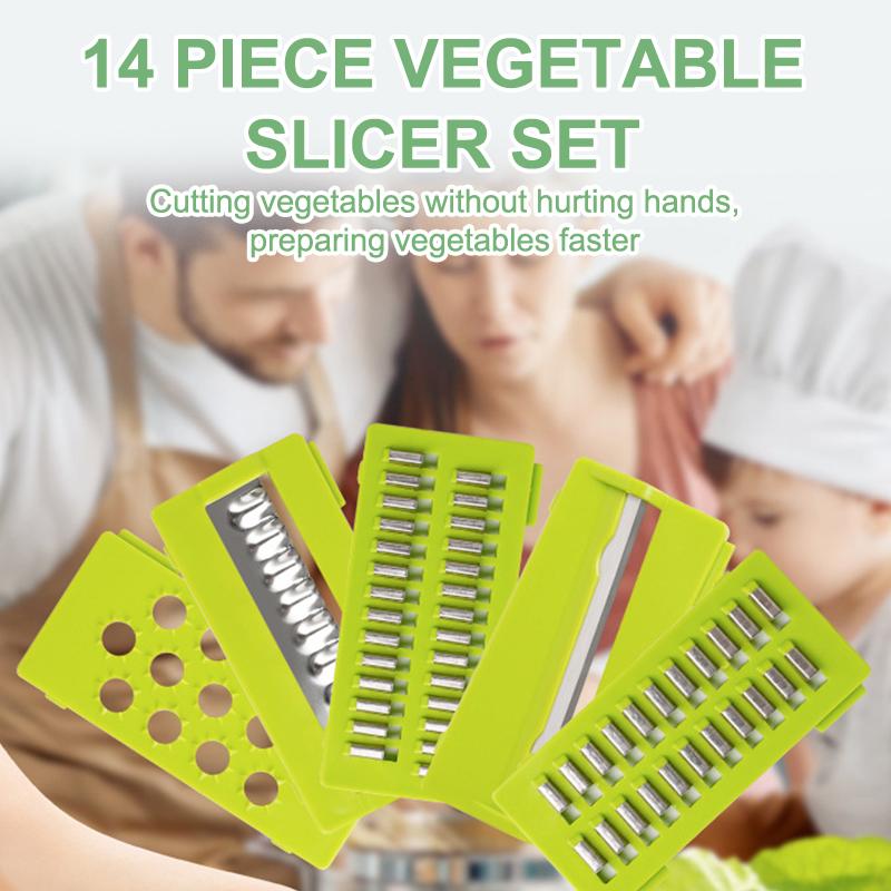 Multifunctional Vegetable Slicer Cutter Kitchen Tools Shredders Slicer With Basket Fruit Potato Chopper Carrot Grater
