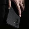 For Samsung Galaxy A57 5G Case Wood Texture PU Leather Coated PC TPU Phone Cover