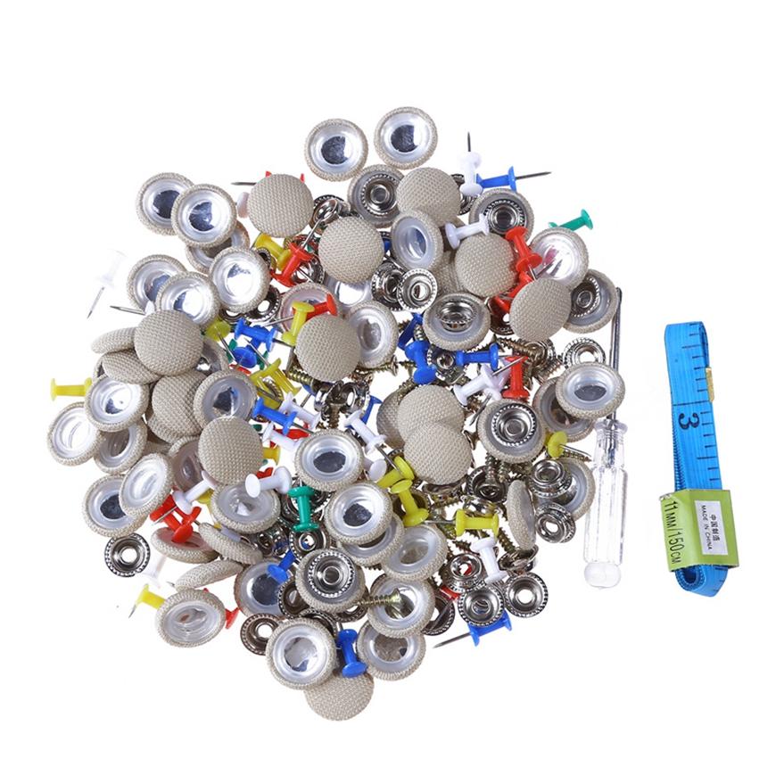 10/30/60PCS Car Roof Headliner Repair Button Roof Repair Rivets Auto Roof Snap Rivets Retainer with Installation Tool