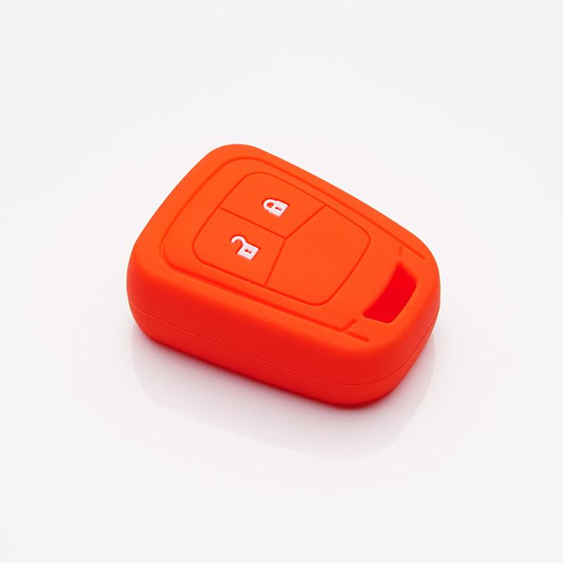 

Силиконовый резиновый чехол-накладка для ключа автомобиля, защитный скин, комплект колпачков для Opel Astra J Insignia Mokka Zafira Vauxhall Vectra, для ремонта пульта красный