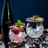 Hete unieke cocktailglazen set Restaurant Hotel Moleculaire gastronomische container Glaswerk Gespleten kegel Ronde bal Martini Smoothies Cup