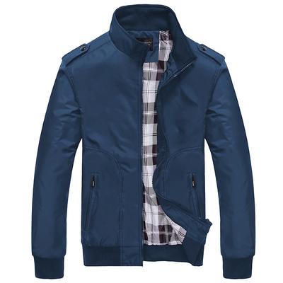 Spring and Autumn Stand Collar Versatile Jacket, Business and Leisure Jacket, Men's Jacket