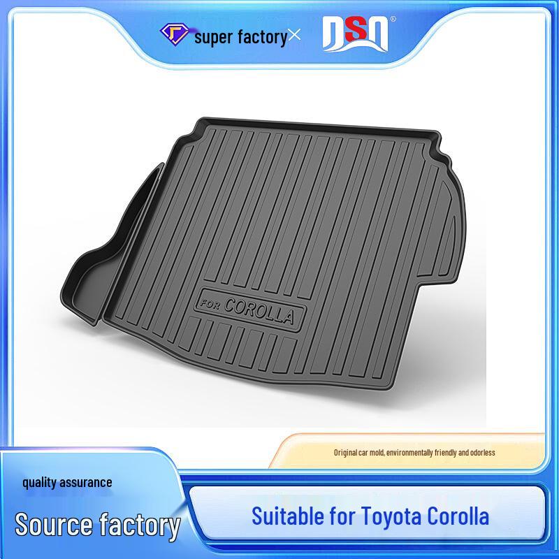 

Гибридный коврик в багажник Toyota Corolla Cross - Аксессуар для интерьера автомобиля TPE Trunk Mat