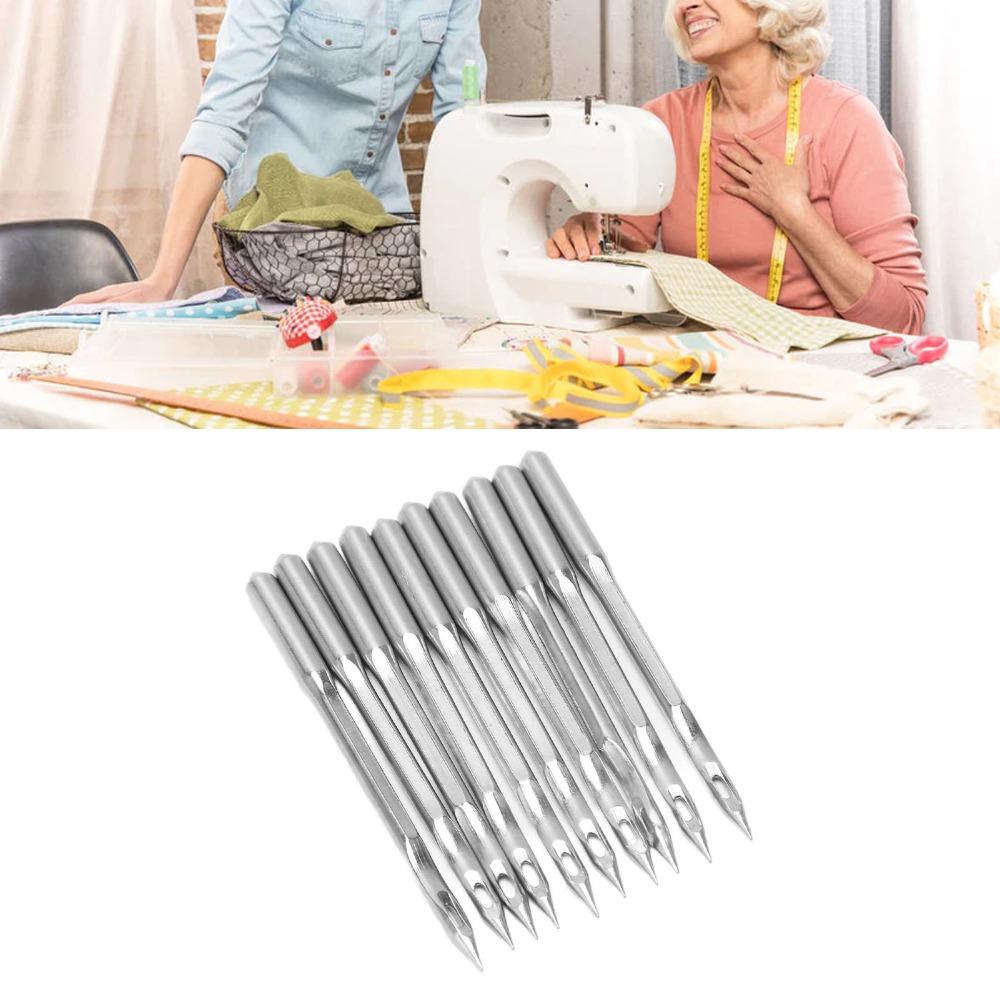 10pcs Industrial Grade Sewing Machine Needle Universal Iron Embroidery Machine Needle Heavy Duty for GK27 Series Sewing Machine