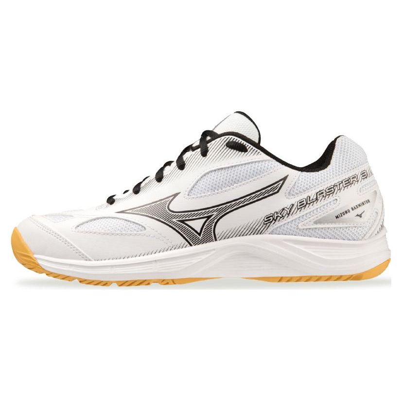 

Кроссовки унисекс Mizuno Sky Blaster 3 Wide White Black Silver 71GA234521 44.5