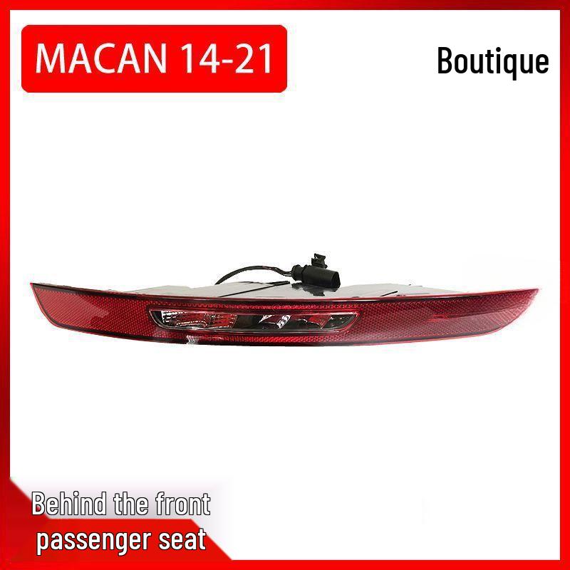 

Compatible with Porsche Macan: LED Rear Bumper Fog Light & Reflector Reversing Light. Single Piece