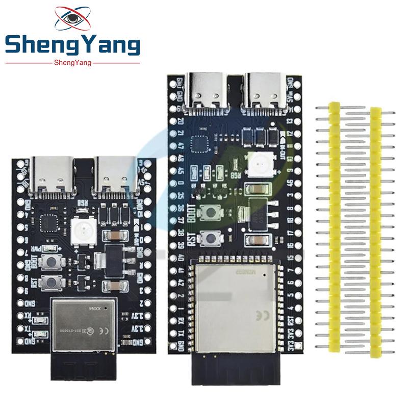 TZT ESP32/ ESP32-S3/ESP32-C3 Dual Type-C Development Board ESP32-C3-DevKitM-1 ESP32-C3-MINI-1 ESP32-S3-DevKitC-1 N16R8