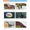 Plastic Electric Dinosaur Toys Simulation Crawling Long-necked Toys  Desktop Ornament