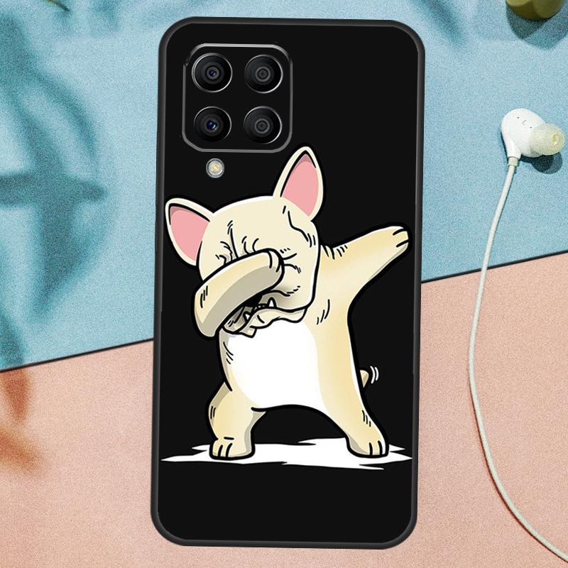 Funny french bulldog Case For Samsung Galaxy M15 M35 M55 M56 M36 M16 M31 M21 M13 M33 M53 M12 M32 M52 M14 M34 M54