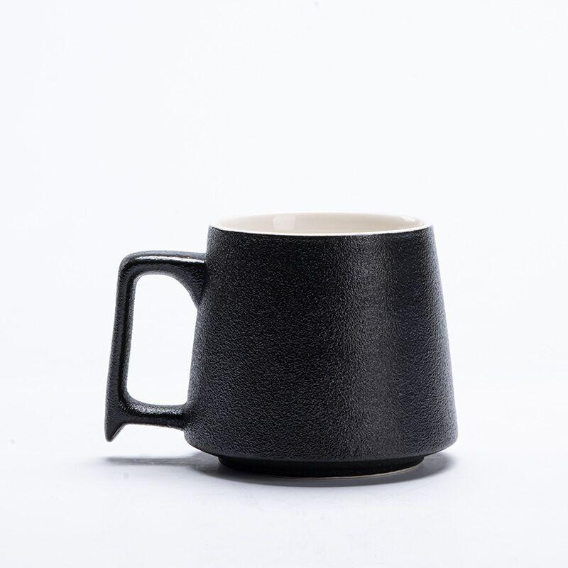 Ceramic Mug High Value Office Water Cup Creative Ceramic Cup Household Color Glaze Coffee Cup Large Capacity Office