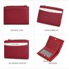 Baellerry Women Fashion Bi-fold Wallets Artificial Leather Hasp Zipper Coin Purse Card Holder