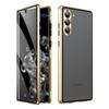 Samsung Galaxy S23 Case, Magnetic Dual Glass, Gold