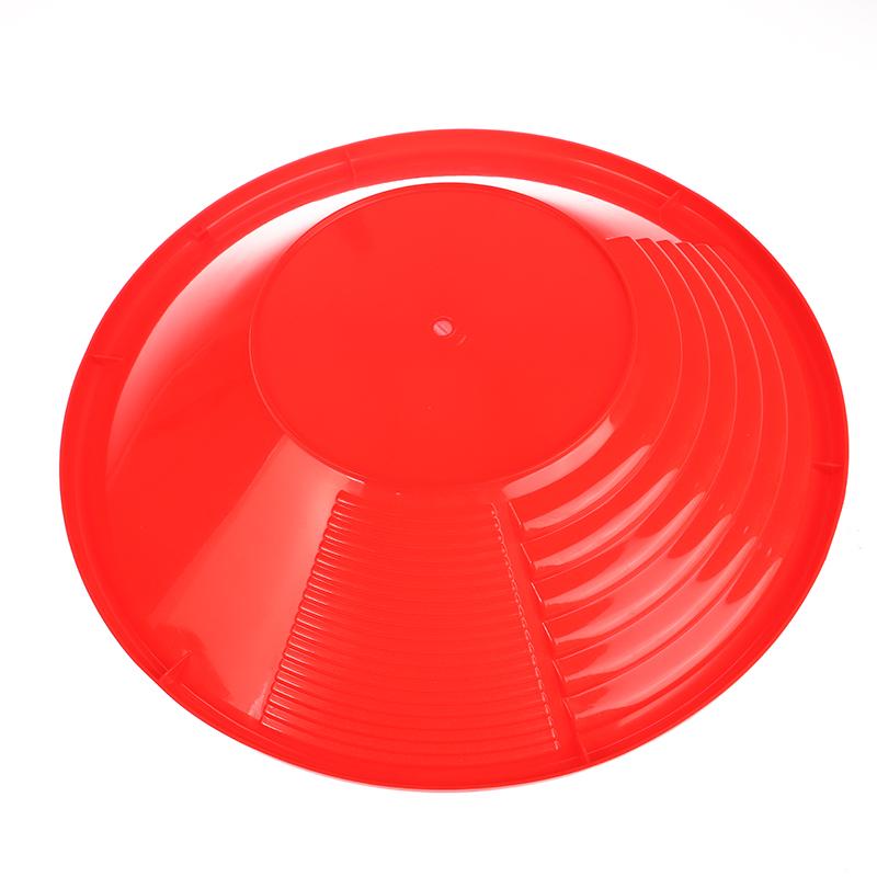 1Pc Gold Panning Tool 380Mm Gold Panning Pan Abs Gold Sifting Classifier Washing Sieve Tray Accessory