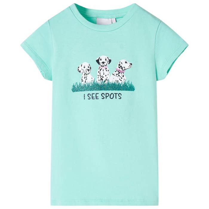 Light Mint T-shirt for Children 92/104/116/128/140