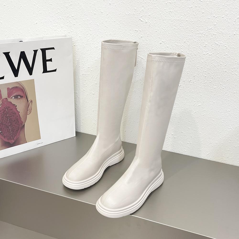 Cizme Cizme de damă Cizme de cavaler Toamnă/Iarnă Cizme Chelsea Cizme Cizme lungi Lână cu talpă groasă Cizme Martin Cizme înalte