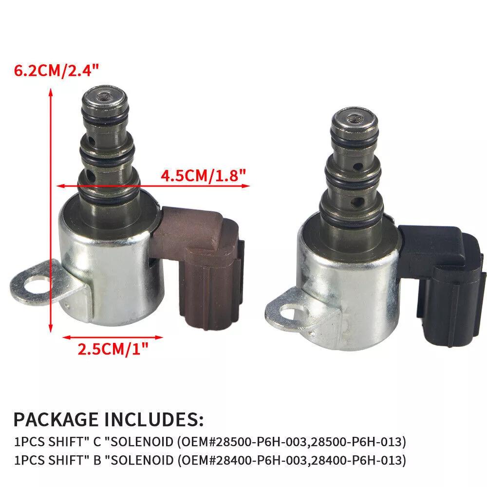 28400-P6H-003 28500-P6H-013 Transmission Shift Control Solenoid Valve For Honda