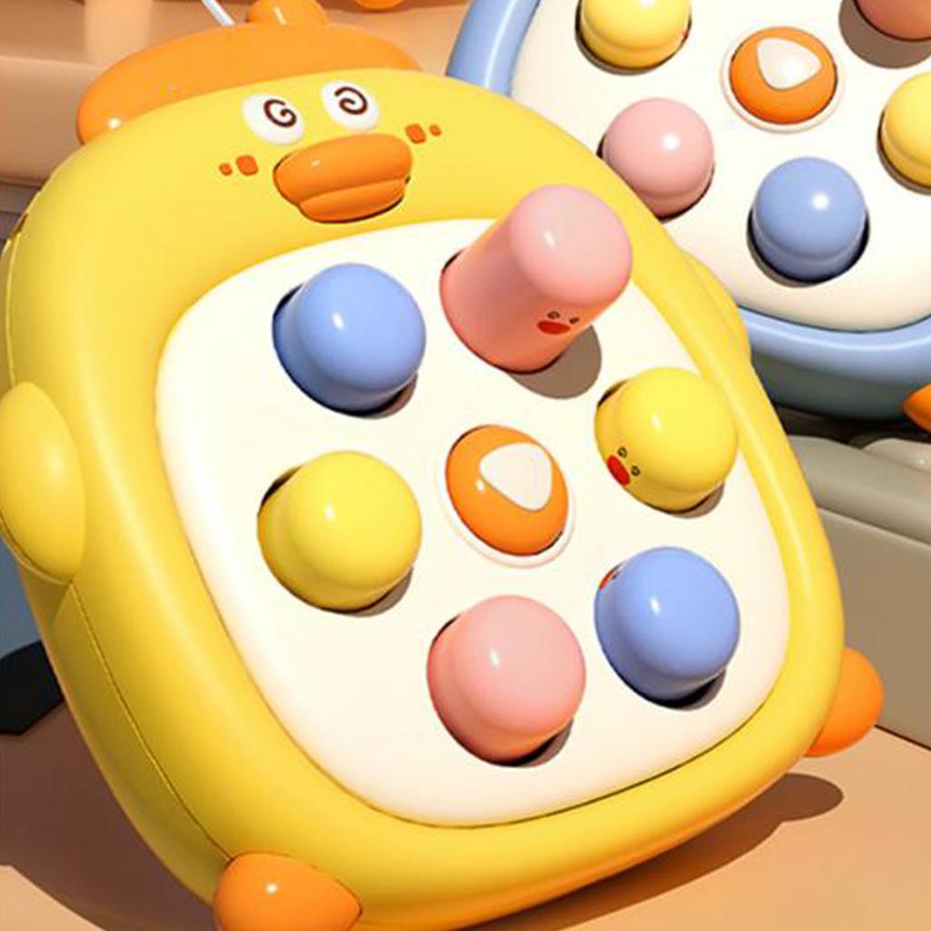 Kids Finger Whack Toy Interactive Educational Stress Relief Cartoon   Quick Speed Push Game Console