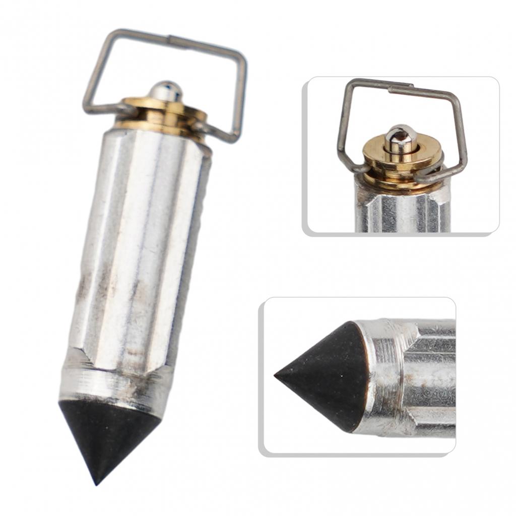 Agulha da Válvula de Bóia Carburador Metal Novo Prata 1.5cm