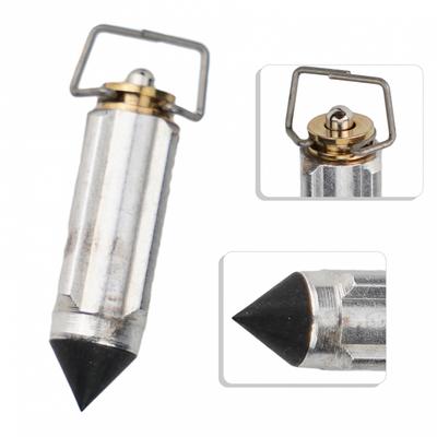 Valvola a galleggiante Ago Carburatore Metallo Nuovo Argento 1,5 cm
