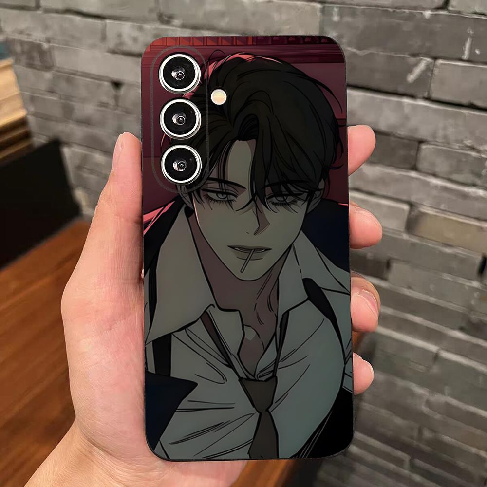 

T-Tears On A Withered Flower Phone Case For Samsung S26 S25 Edge S24 S23 S22 S21 S20 Ultra Plus Fe Galaxy Silicon Cover Galaxy S24 FE