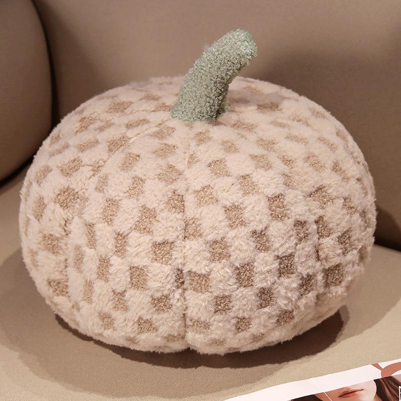 Nordic Style Small Pumpkin Throw Pillow Plush Toy Doll Pumpkin Doll Home Sofa Pillow Cushion Doll