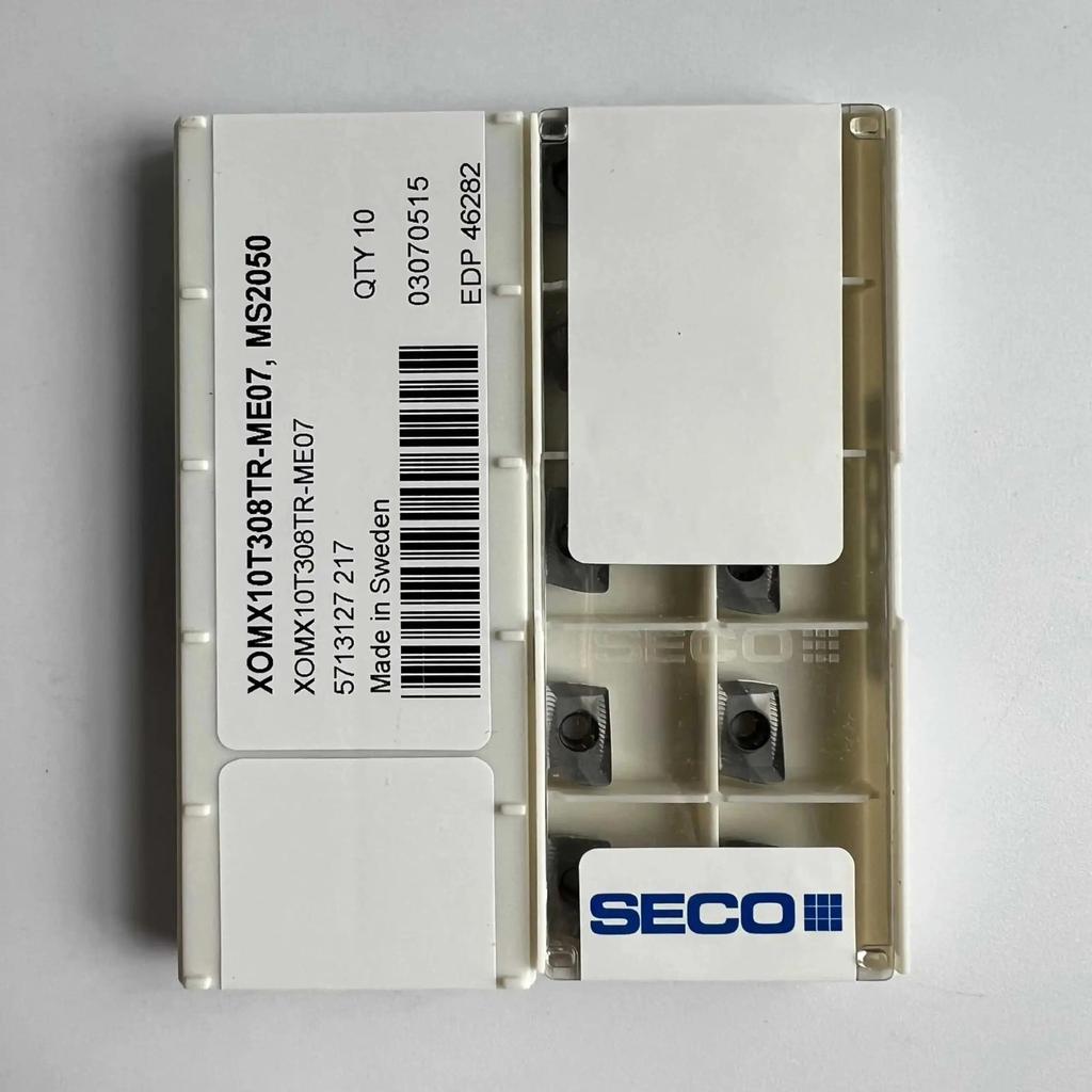SECO / XOMX10T308TR-ME07,MS2050 /Original genuine CNC alloy blade 10 PCS