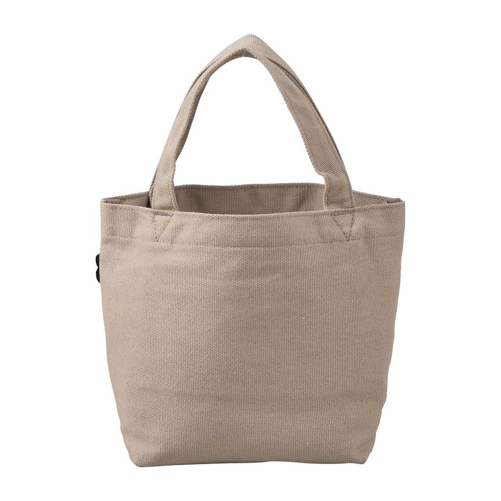 Mini Miffy Tote Bag B313. Greige Miffy Face