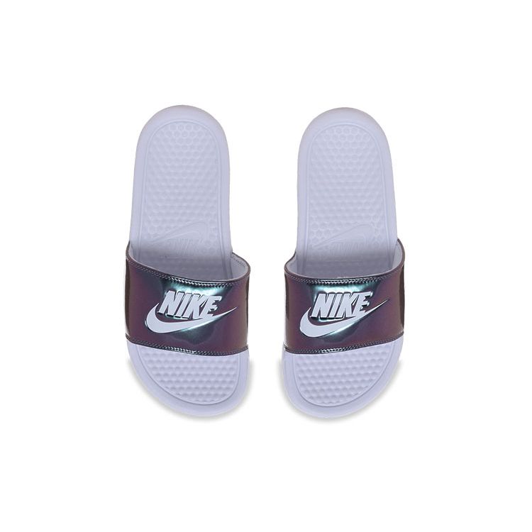 Nike Durable One-Strap Sandals Women Footwear White Black 618919-107