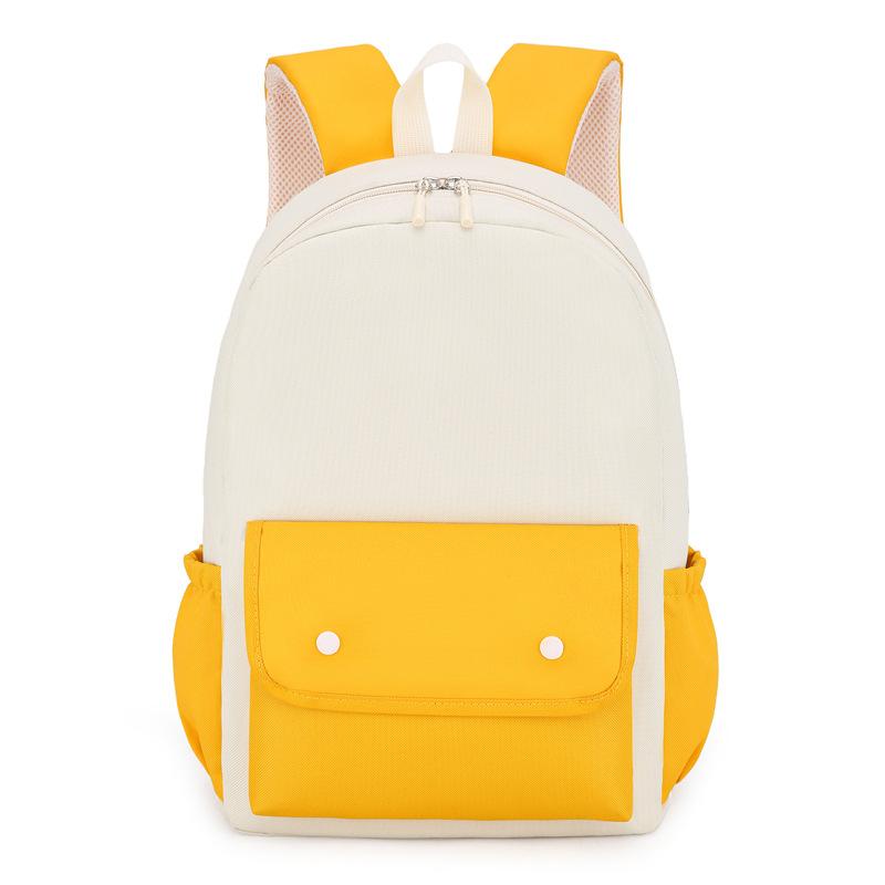 Primary and secondary school students schoolbag children's leisure tutoring backpack teaching aids fashion