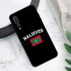 Maldives Flag Case For Huawei Nova 3i 7i 8i 11i 12i 9 10 SE Y73 Y90 Y70 Y72 Y61 Y91 P30 P40 Lite P60 Pro