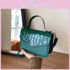 Women's Stylish Urban Minimalist Pu Leather Handbag Small Shoulder Bag 2023 Autumn Winter New Commuting Texture Crossbody Bag