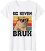 I Survived 67 33 Days of School 6 7 Meme Fun Ladies' V-Neck Tshirt