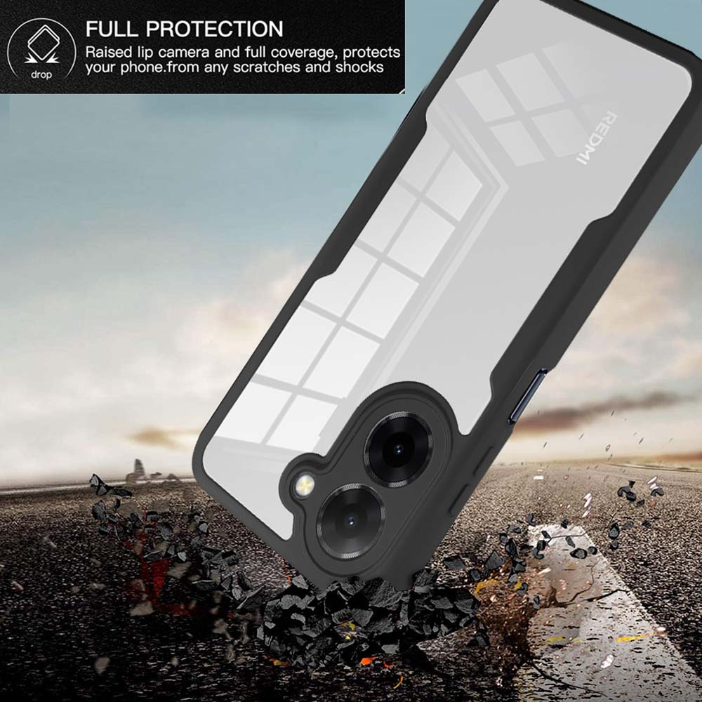 360 Full Body Screen Protector Transparent Case For Redmi A5 4G Global 171mm Size Shockproof Phone Cover