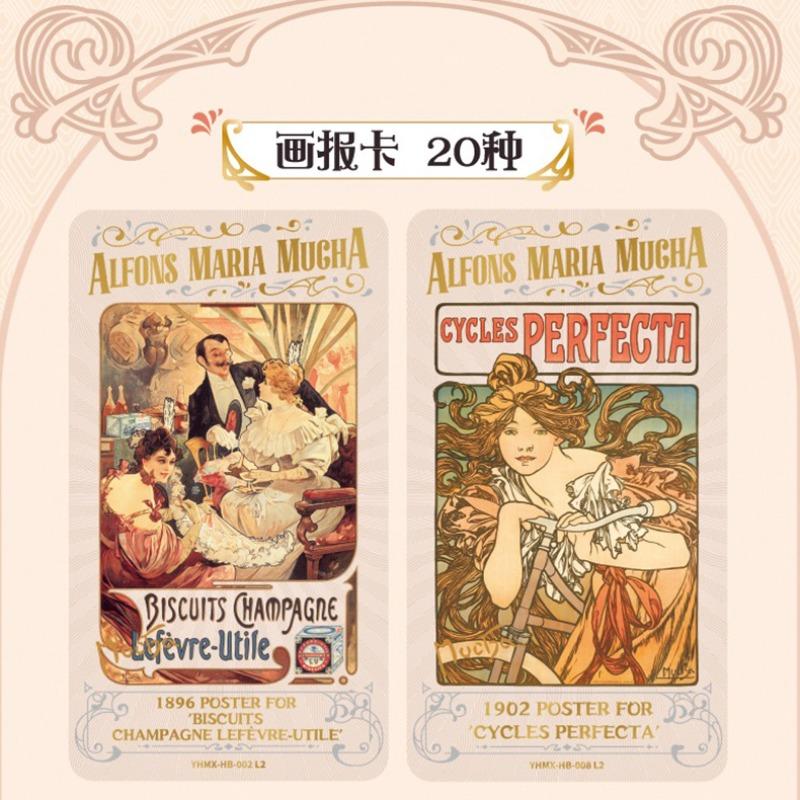 Official Timeless Mucha Card Floral Fantasy Series Vol.1 Heritage Collection Full Box Premium Cards Anime Peripherals Gift