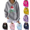 Women's Fashion Casual Christmas Angel Print Pullover Long-Sleeve Sweatshirt