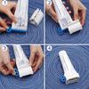 YS00020-1 roller tube toothpaste squeezer, toothpaste holder, bathroom rotary paste dispenser