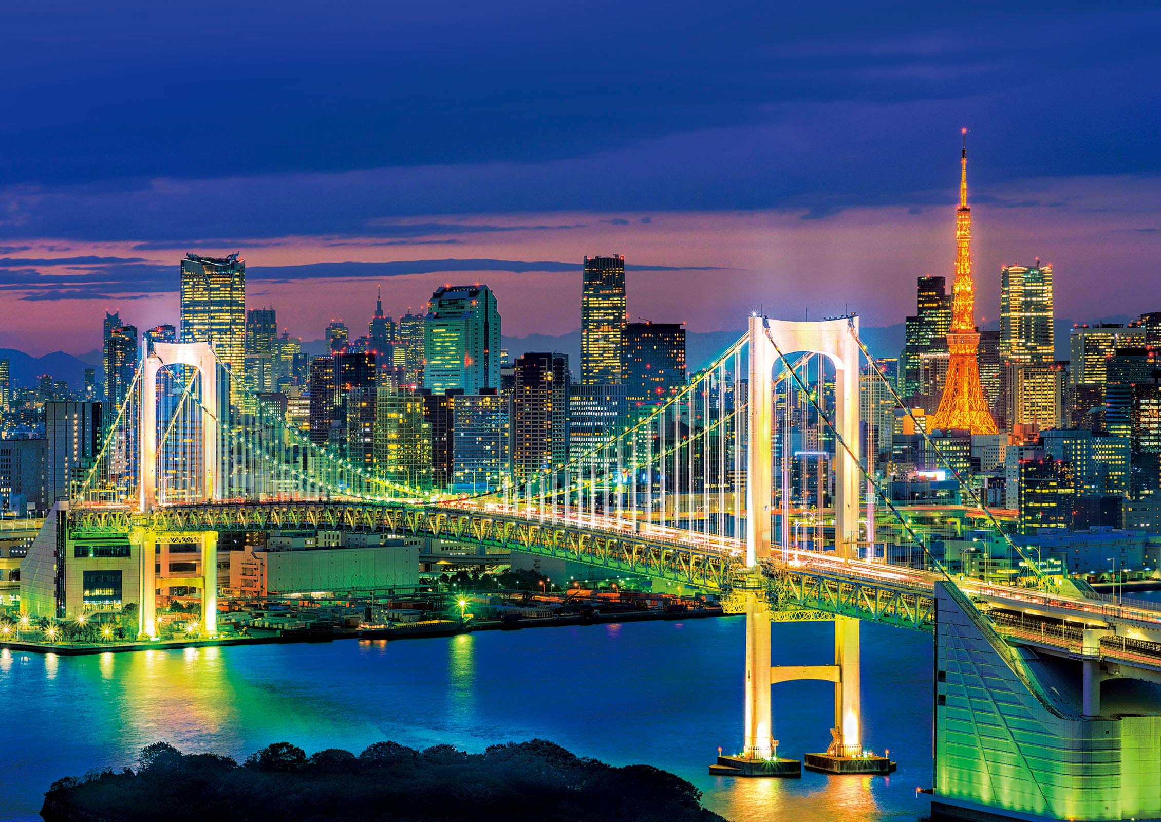

EPOCH 216 Small Piece Jigsaw Puzzle Japanese Scenery Night View of Odaiba x Comes with spatula and score ticket included EPOCH (18.2 25.7cm) 04-534