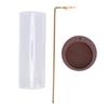 Incense Stick Holder Solid Wood Elegant Look Refreshing Environment Incense Stick Holder Burner for
