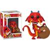 Figurine - Disney - Mulan - Mushu with Gong - 10cm - Funko Pop !