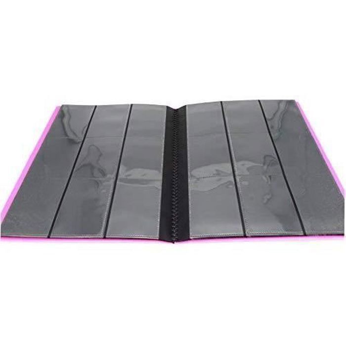 Docsmagic.De Pro-Player 9-Pocket Album Pink - 360 Card Binder - MTG - PKM - YGO - Classeur pour Jeu de Cartes Rose