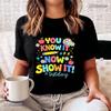 Rock The Test State Testing Tee - Motivational Teacher Exam Day T-shirt