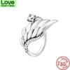 New Fashion100 %925 Silver Rings Shining Row Of Zirconia Eternity Rings For Women Engagement Jewelry Anniversary