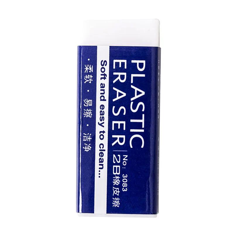 

10pcs Exam Eraser Pencil Writing Wipe Clean Leave No Marks Soft Do Not Hurt The Hands of Primary School Creative Stationery T S белый