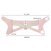 Anti Snoring Chin Strap Soft Skin-Friendly Sleep Belt Breathable Non-Slip Chin Support for Men Women Daily Sleep
