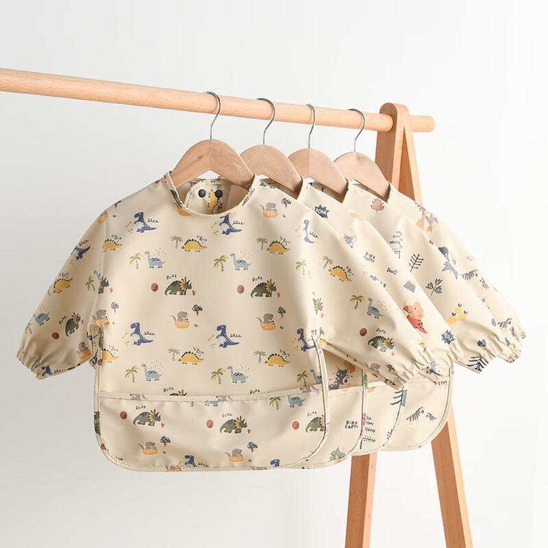 Baby Waterproof Long-Sleeve Feeding Smock
