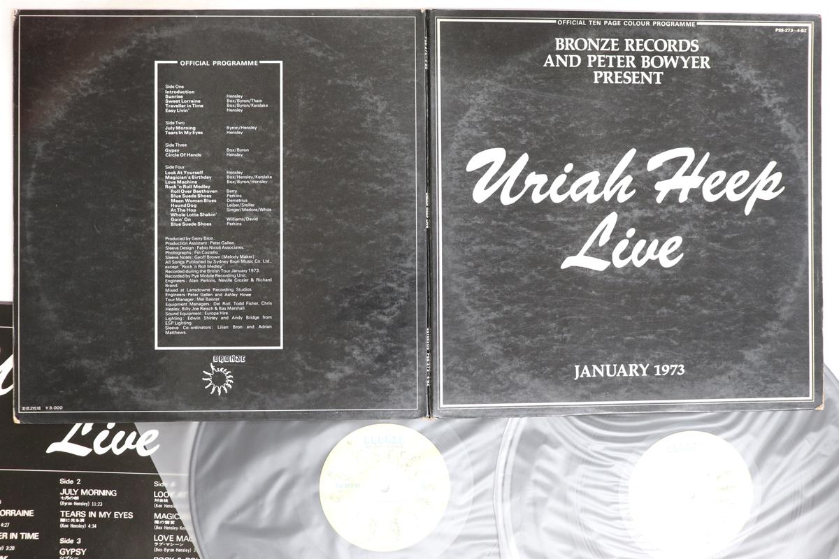 

Виниловая пластинка URIAH HEEP - Uriah Heep Live PSS2734BZ BRONZE 1973 Япония Рок Б/У