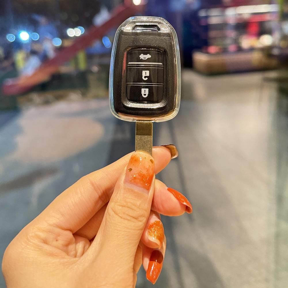 2 3 4 butoane TPU Husa pentru chei de masina Carcasa pentru Honda Accord 2016 2017 Civic 2018 2019 Accesorii fara cheie de la distanta