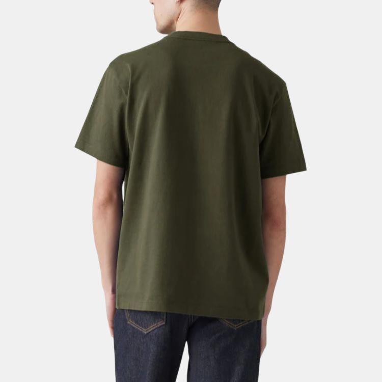 Levis Bequemes Vielseitiges Lässiges Schweres Taschen-T-Shirt mit Kurzen Ärmeln für Herren Oberteile A8605-0013