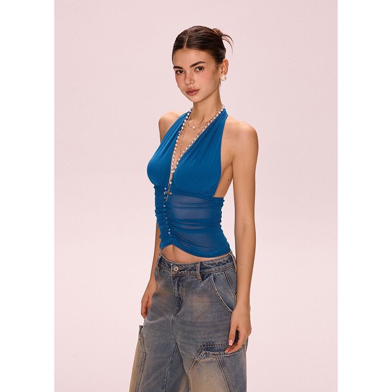 Sexy Mädchen Winter Bodycon Tanktop Mit Hoher Elastizität Aus Polyester Für Ausgehen Oder Clubwear